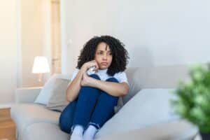 woman with problems