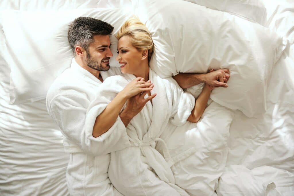 couple in bed