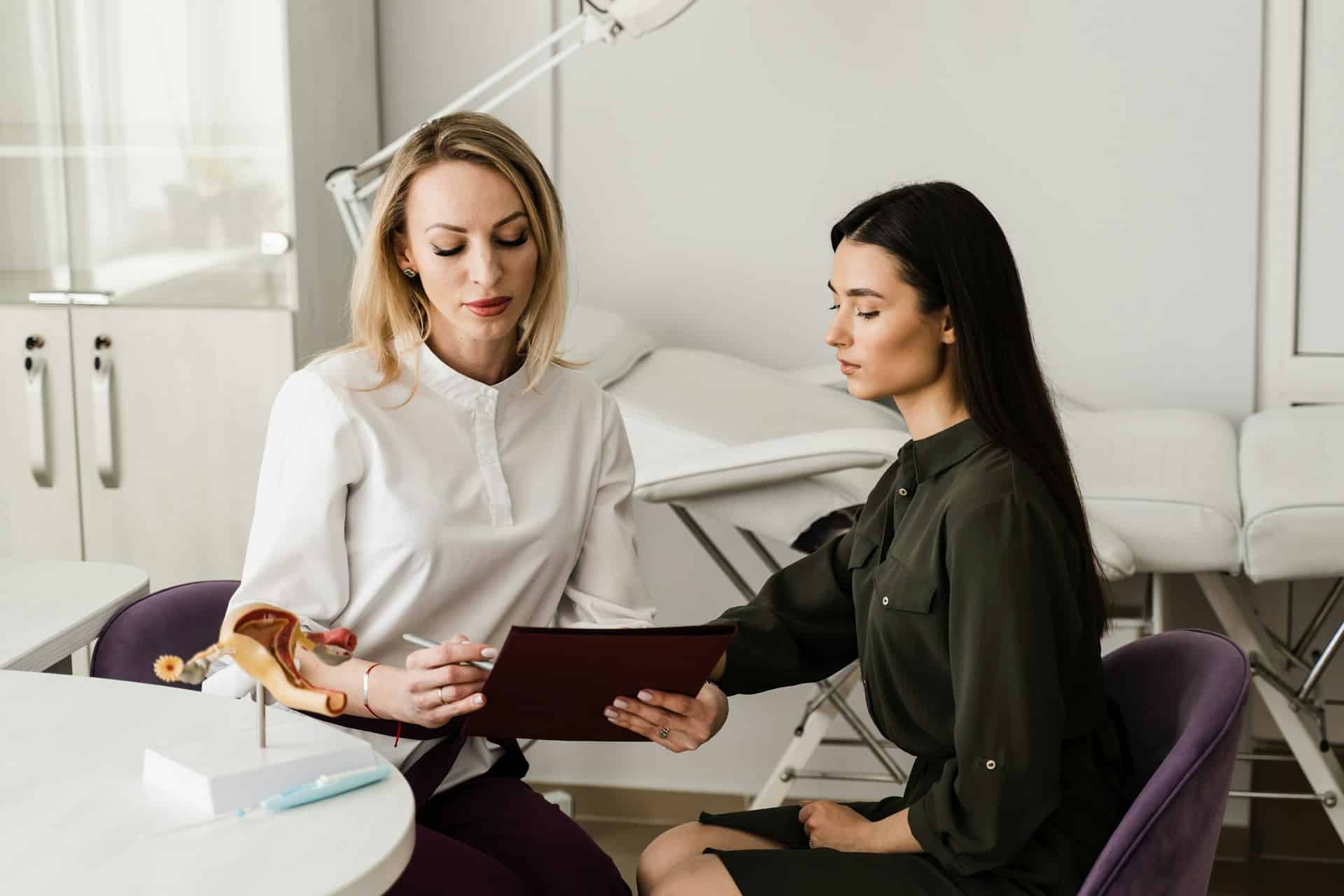 female gynecologist